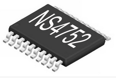 NS4752  升壓+防失真、3.6V/5W單聲道AB/D切換音頻功放