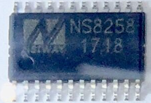NS8258  同步升壓+防失真，3W×2雙通道AB/D類切換音頻功放
